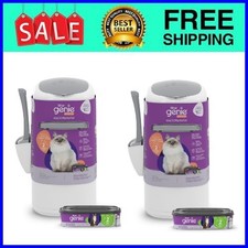 Litter Genie Style Cat Litter Disposal System for Odor Control, 14 ft,2pack
