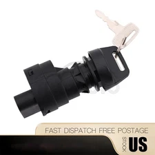 Ignition Key Switch Fits Polaris 4017237 3 Position 4 Pin Sealed Switch 4080413