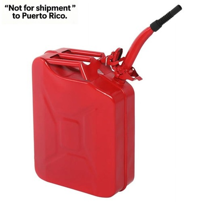 #ad Emergency Backup Metal Tank 5 Gal 20L Army Backup Jerry Can Gasoline Can $43.45