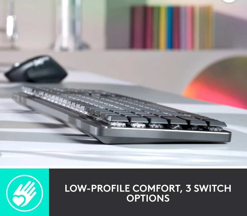 Logitech MX Mechanical Wireless Illuminated Performance Keyboard, FREE SHIPPING - Image 4 of 4