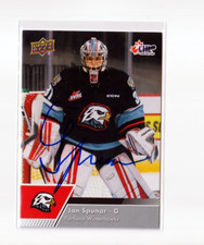 JAN SPUNAR autographed SIGNED '22/23 Upper Deck CHL card PORTLAND WINTERHAWKS