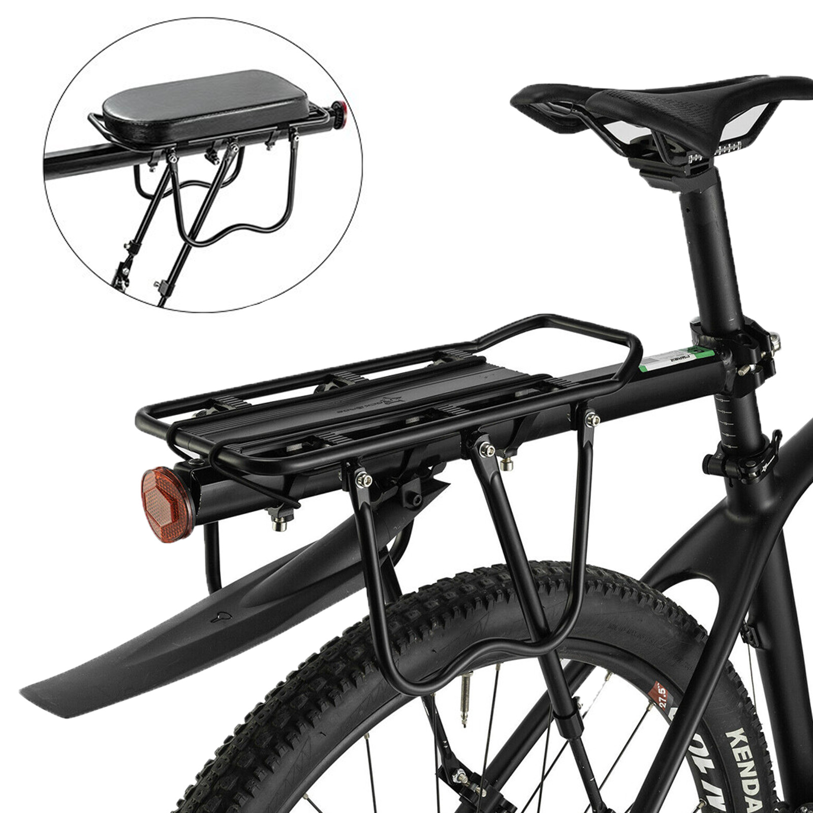 ШЛИФОВАЛЬНЫЙ станок ROCKBROS Alu Fahrrad Gepcktrger Fahrradgepcktrger Schnellspanner 24-29 Zoll 8090₽