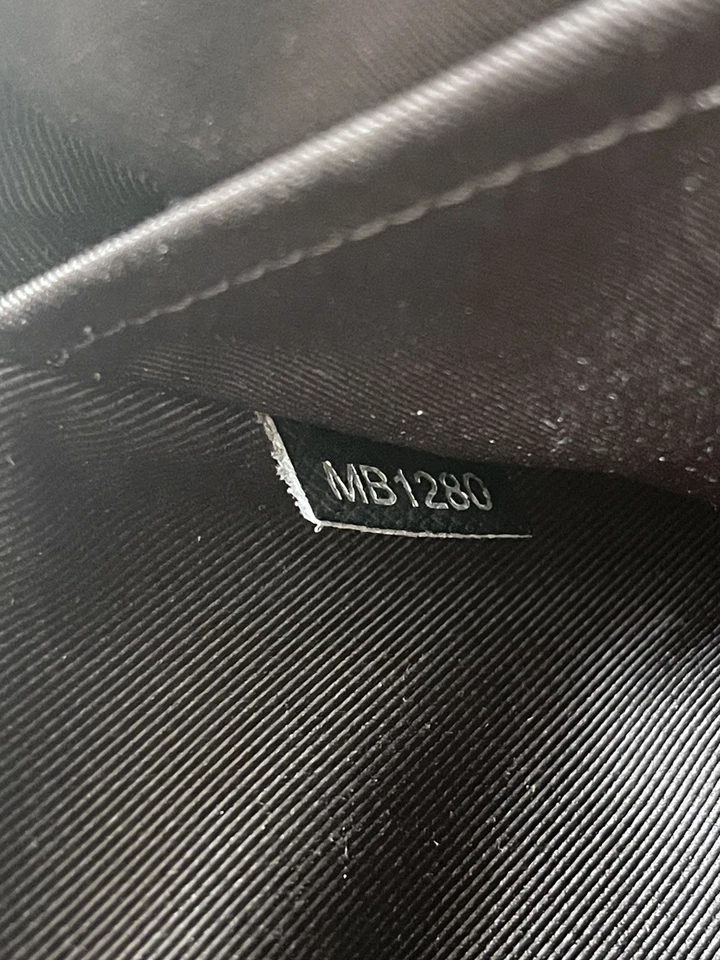 Sac à bandoulière Outdoor Messenger Louis Vuitton en cuir noir et toile enduite - Photo 3/4