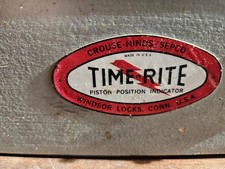 Time Rite Aircraft Timing Tool Radial Engine  Vintage Tool