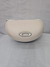  1 Oakley Hard Case Eyeglasses Sunglasses Clamshell Zip Up White-Case Only