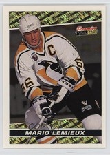 1993-94 Topps Premier Black Gold Prizes Mario Lemieux #9 HOF