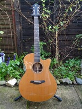 Furch GC-CR Yellow acoustic guitar, original style inlays, superb instrument.