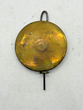 Vintage Adjustable Mantel Clock Pendulum Bob 1 7/8" Diameter 1.9 oz (CM20-8125)