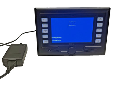 Extron TLP 700MV 7'' Black Touchlink Control Screen TouchPanel 60-546-02 w/Power
