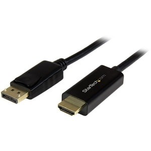 Startech 16Ft 5M Displayport To Hdmi Cable 4K 30Hz Video Dp 1.2 To Hdmi Adapter