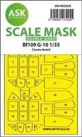 Messerschmitt Bf 109G-10 Double-Sided Painting Mask For Border Model / 1:35