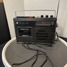 Magnavox am/fm Radio Cassette Recorder TE3300 BK11 Vintage Tested Working