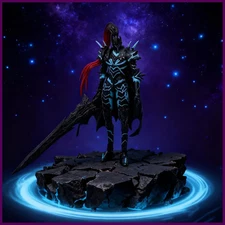 21cm/8.27inch Solo Leveling Anime Figure Sung Jinwoo Action Figure Knightmaster