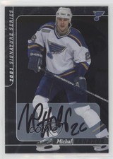 2000-01 ITG Be A Player Signature Series Auto Michal Handzus #144 Auto 0s8i
