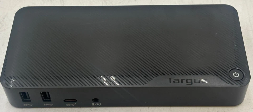 Lot of 5 Targus DOCK430USZ-50 USB-C DisplayPort Dock Station - No Power Adapter - Image 2 of 4