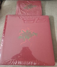 Creative Memories 12 x 12 Red Album Pine Cone Trim Limited Edition 1997 Sealed