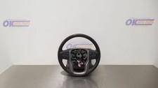 19 Gmc Sierra Denali 1500 Steering Wheel Dark Atmospher Ash Leather