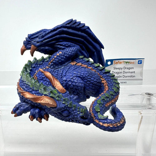 Safari Ltd Sleepy Dragon Figure Dormant Mythical Fantasy Figurine 2016 with TAG