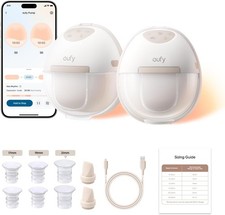 Hands Free Breast Pump eufy E20 Heated Wearable Slim