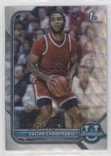 2021-22 Bowman U RayWave Refractor 3/100 Julian Champagnie #55 0o6m