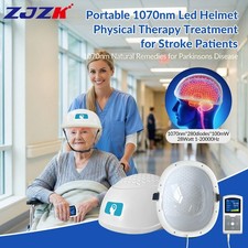 1070nm PBM Brain Helmet Near Infrared Light Therapy for Parkinson Improve Memory