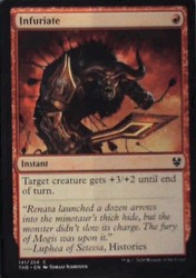 Infuriate #141 Theros Beyond Death MTG Common