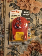Korky 100BP Rubber Red Universal Ultra High Performance Toilet Flapper 2 in.