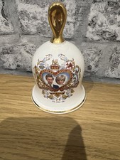 Vintage Commemorative Bell Prince Charles and Princess Diana, Royal Wedding 1981
