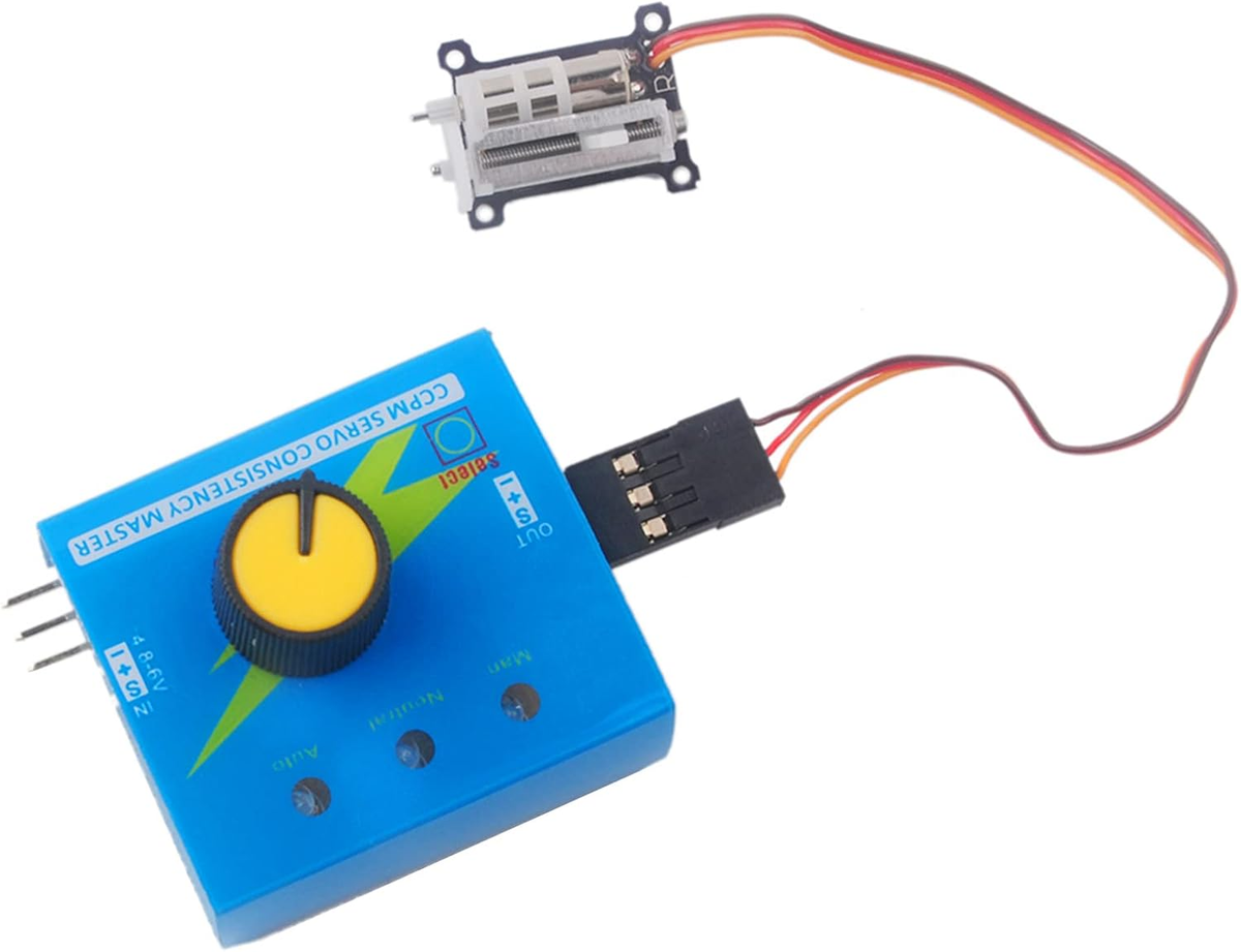 DollaTek RC Servo Tester, Multi 3CH ECS Consistency, Speed Controller, Flow Channels, CCPM Meter with Reverse - 2 Pack DollaTek RC Servo Tester, Multi 3CH ECS Consistency, Speed Controller, Flow Channels, CCPM Meter with Reverse - 2 Pack