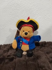 Disney Winnie The Pooh Pirate Bean Bag Stuffed Plush 8  w/ Tags