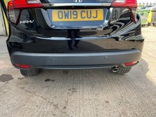 HONDA HR-V MK2 REAR BUMPER WITH PDC PARKING SENSORS IN BLACK 2019