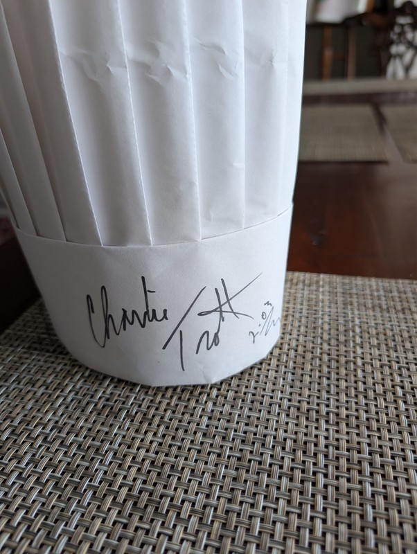 CHEF'S TOQUE BLANCHE