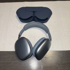 Apple AirPods Max Wireless Over-Ear Headphones Light Blue MWW43AM/A READ DESCR