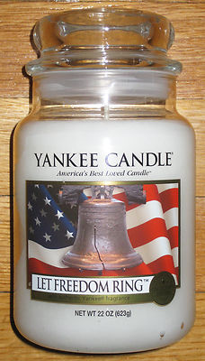 新品未使用Yankee Candle Let Freedom Ring 　2個 Yankee Candle - (1) 22 oz Jar - SPRING & SUMMER - PART 2- RARE