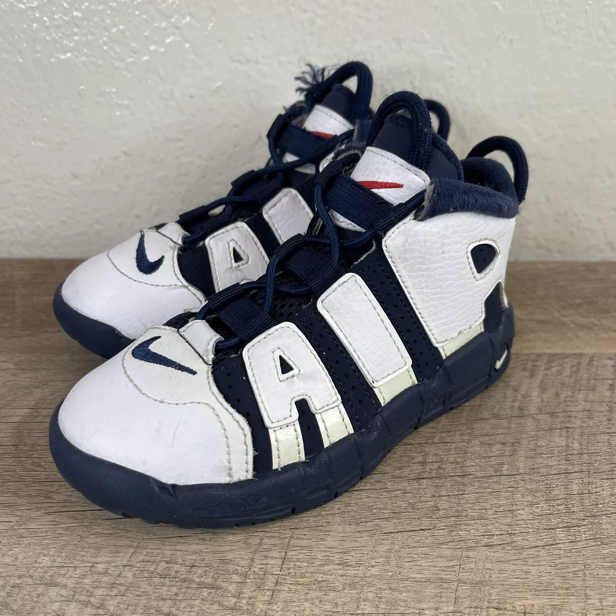 Toddler 10C Nike Air More Uptempo Olympic 2020 TD Shoes Sneakers DA4194-104