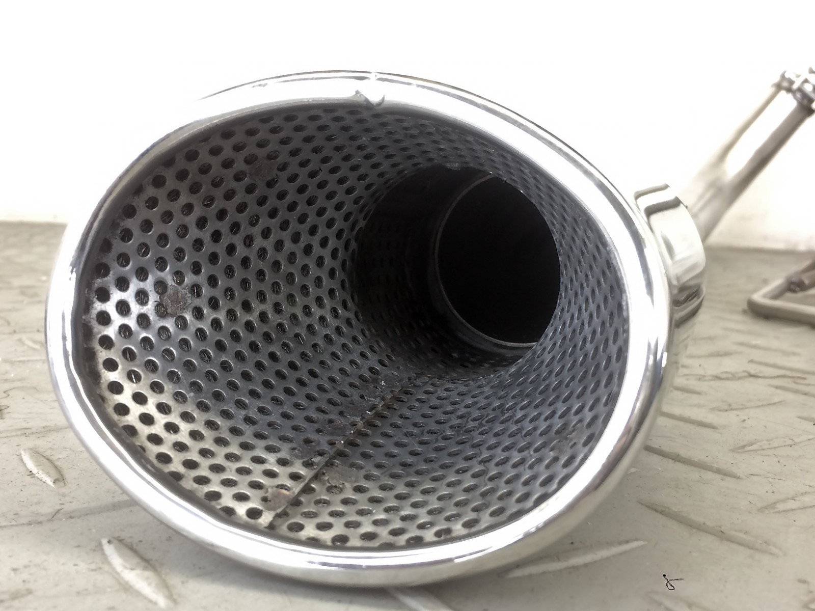 JAGUAR XK8 XKR 4.0 X100 REAR EXHAUST BOX REPLACEMENT STAINLESS PIPE