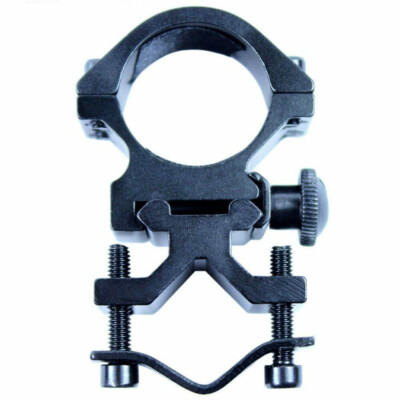 #ad 1quot; Scope Ring Picatinny Weaver Rail Laser Flashlight Mount with Barrel Adapter $8.99
