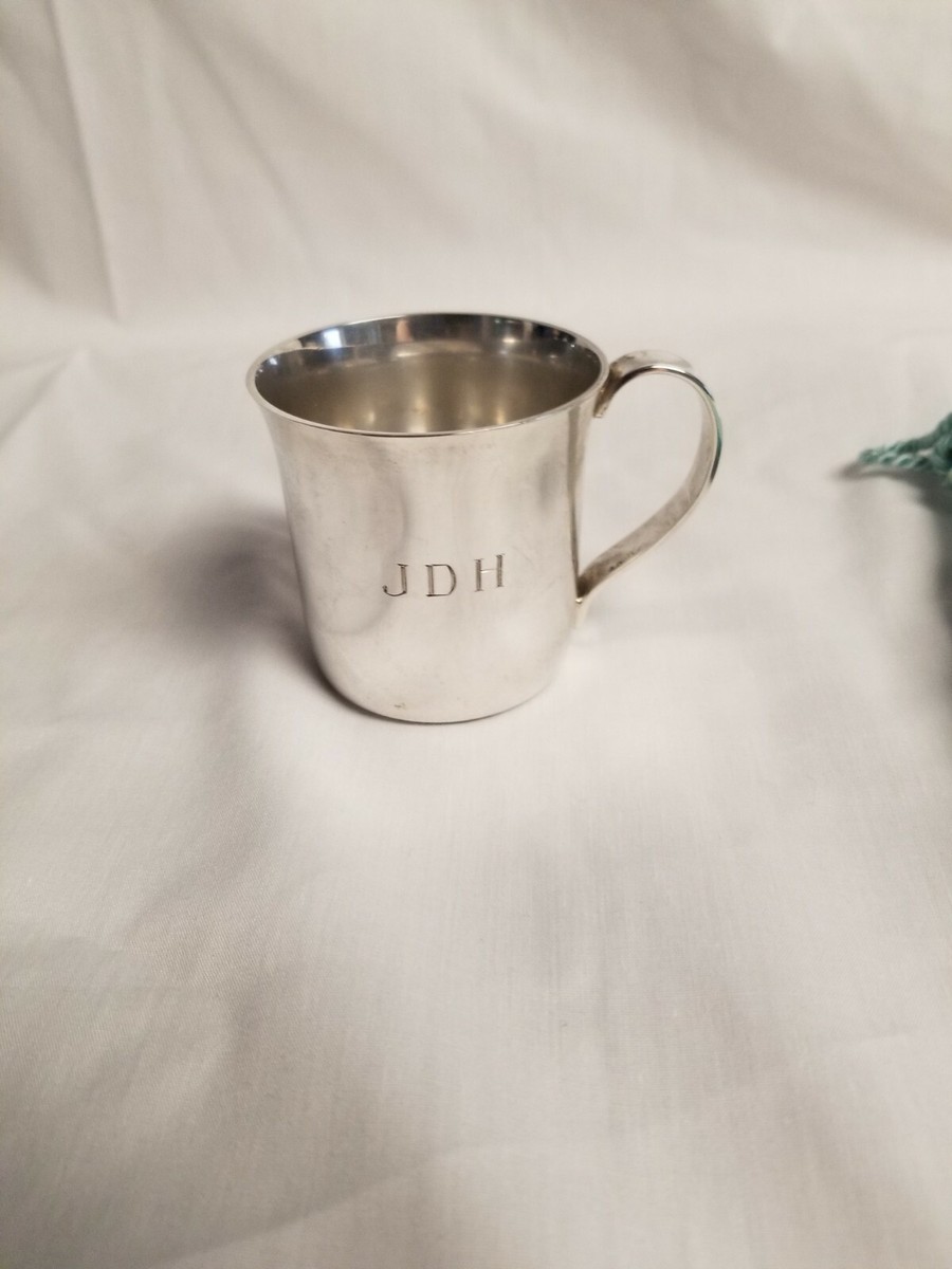 VINTAGE TIFFANY & CO MAKERS 23245 STERLING SILVER BABY CUP
