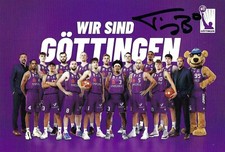 Jimmy Boeheim Autogrammkarte BG G&ouml;ttingen Saison 24/25  10x15 BBL DBB Basketball