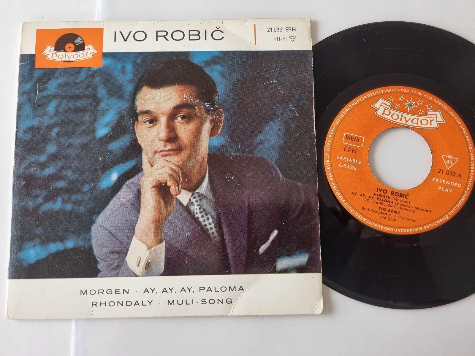 7"" Single Ivo Robic - Morgen Vinyl EP Germany