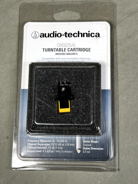 NEW ORIGINAL VINTAGE AUDIO-TECHNICA CN5625AL CARTRIDGE W/ NEW STYLUS NOS