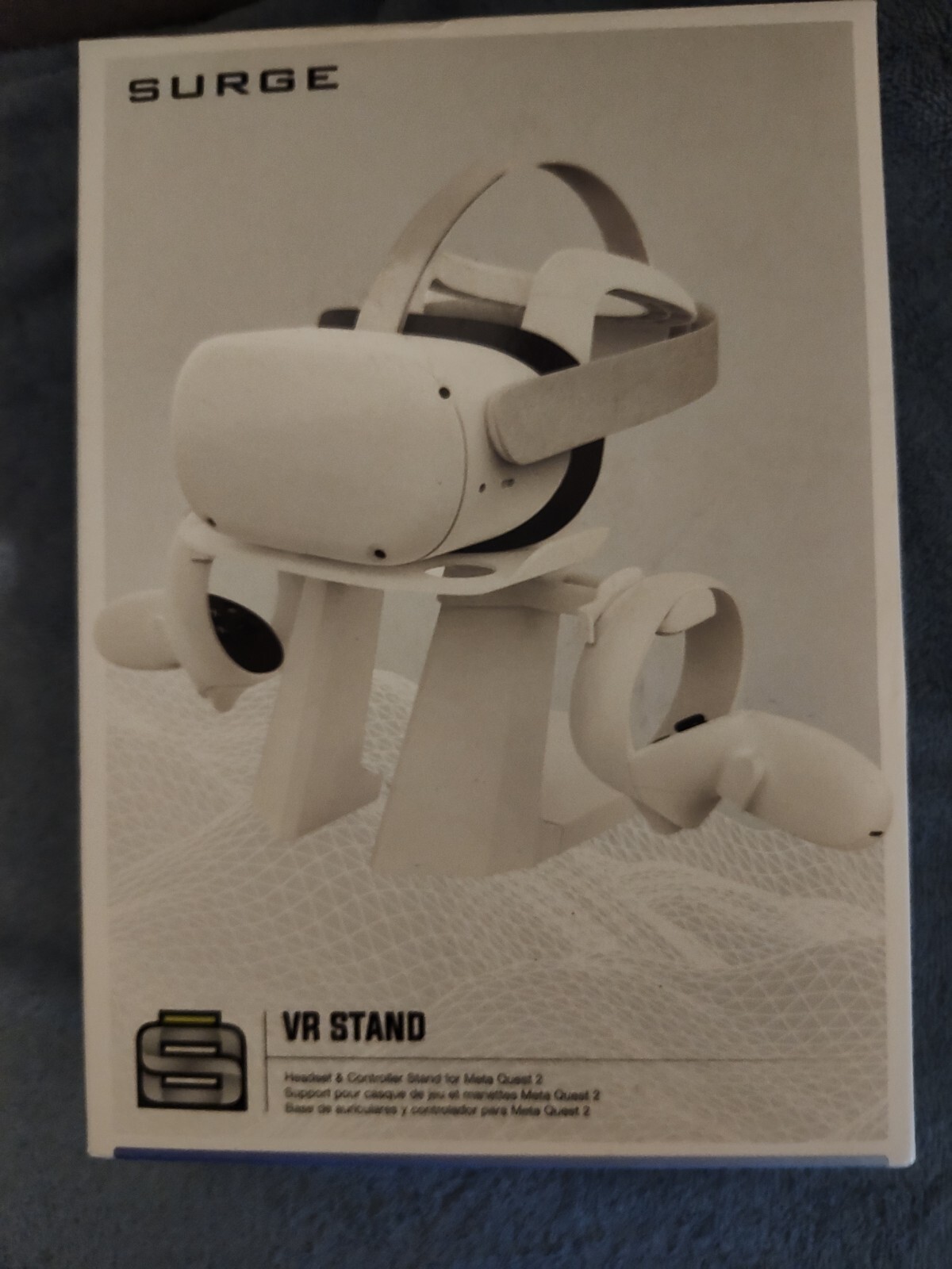 Surge VR Headset & Controller Stand for Meta Quest 1/2 , Value Index & Rift S-image