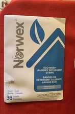   SALE Norwex Eco - Wash Laundry Detergent Strips Fresh Blossom 36 Loads New