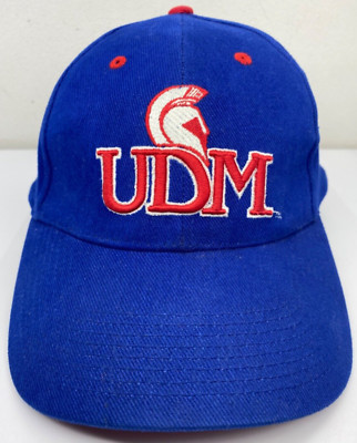Steve & Barry s UDM Titans Hat S&B Athletics Cap Blue Red Cotton Detroit Strap