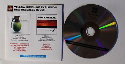 Galactica - Lemon Strike / Ibojima - Morning Glory UK Adv Cardcover CD 2007