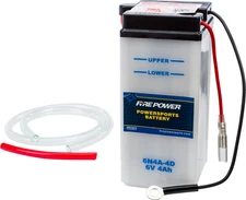 WPS Fire Power 6N4A-4D Battery #6N4A-4D Yamaha