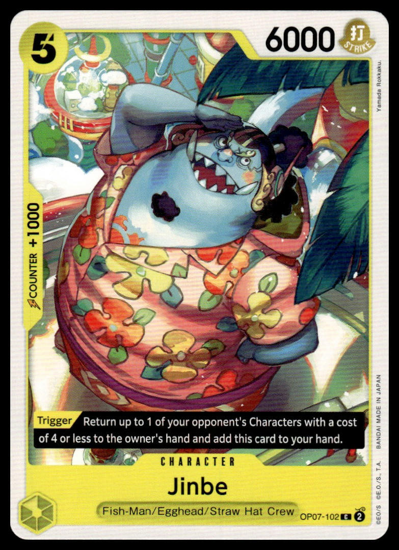 One Piece 500 Years in the Future Jinbe #OP07-102 OP07