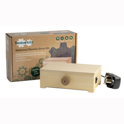 Timberkits Universal elektrischer Antriebssatz - UK Netz - Motorisieren Sie Ihr Modell