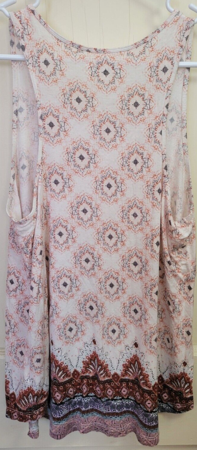 Women's Mudd Size Small Diamond Pattern Multicolo… - image 3