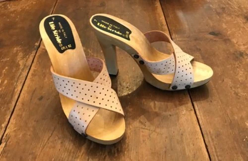 LifeStride Women's Leather Heels Original Vintage Shoes for Women